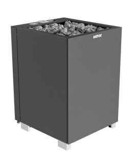 Печь каменка для бани Harvia Modulo Combi MD135SA Black, с парогенератором