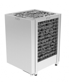 Печь каменка для бани Harvia Modulo Combi MD135GSA Steel, с парогенератором