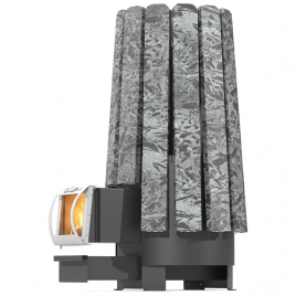 Дровяная банная печь GrillD Cometa Vega 240 Long Stone Pro (Серпентинит)