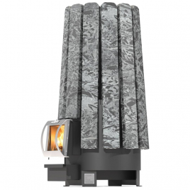 Дровяная банная печь GrillD Cometa Vega 240 Short Stone Pro (Серпентинит)