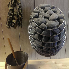 Электрическая печь Henki Nest 6 кВт, черная