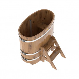 Купель овальная, дуб рустик 0.59x1.06